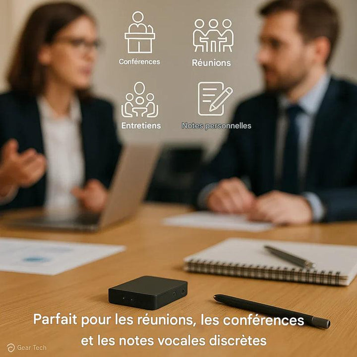 Mini enregistreur à commande vocale