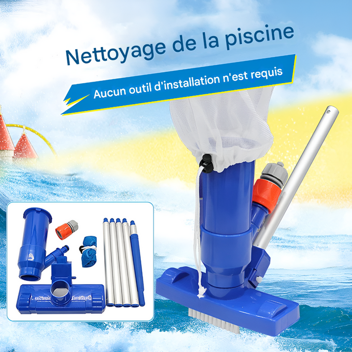 Aspirateur de piscine avec sac de collecte de débris