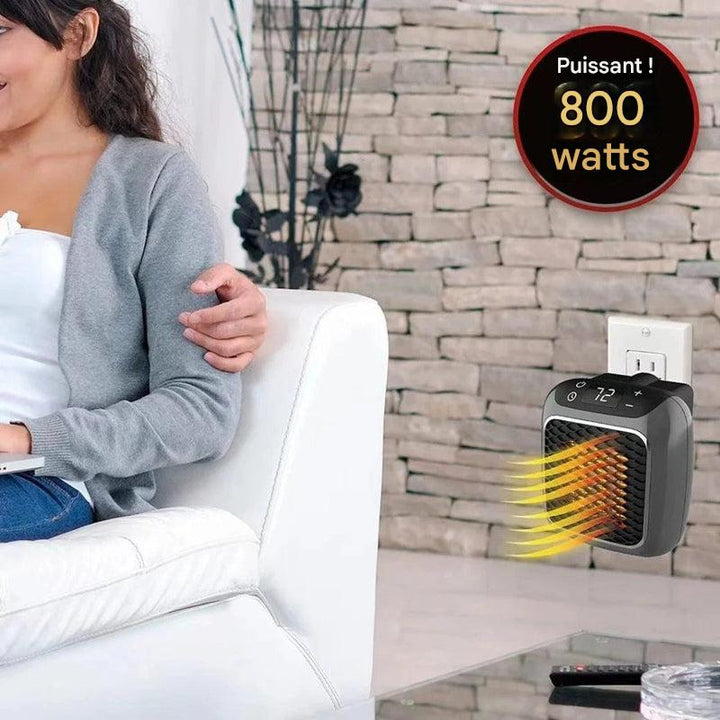 Mini radiateur électrique portable 800 W