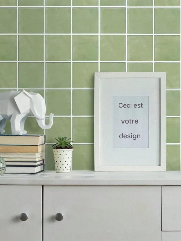 Carreaux muraux 3D à décoller et à coller