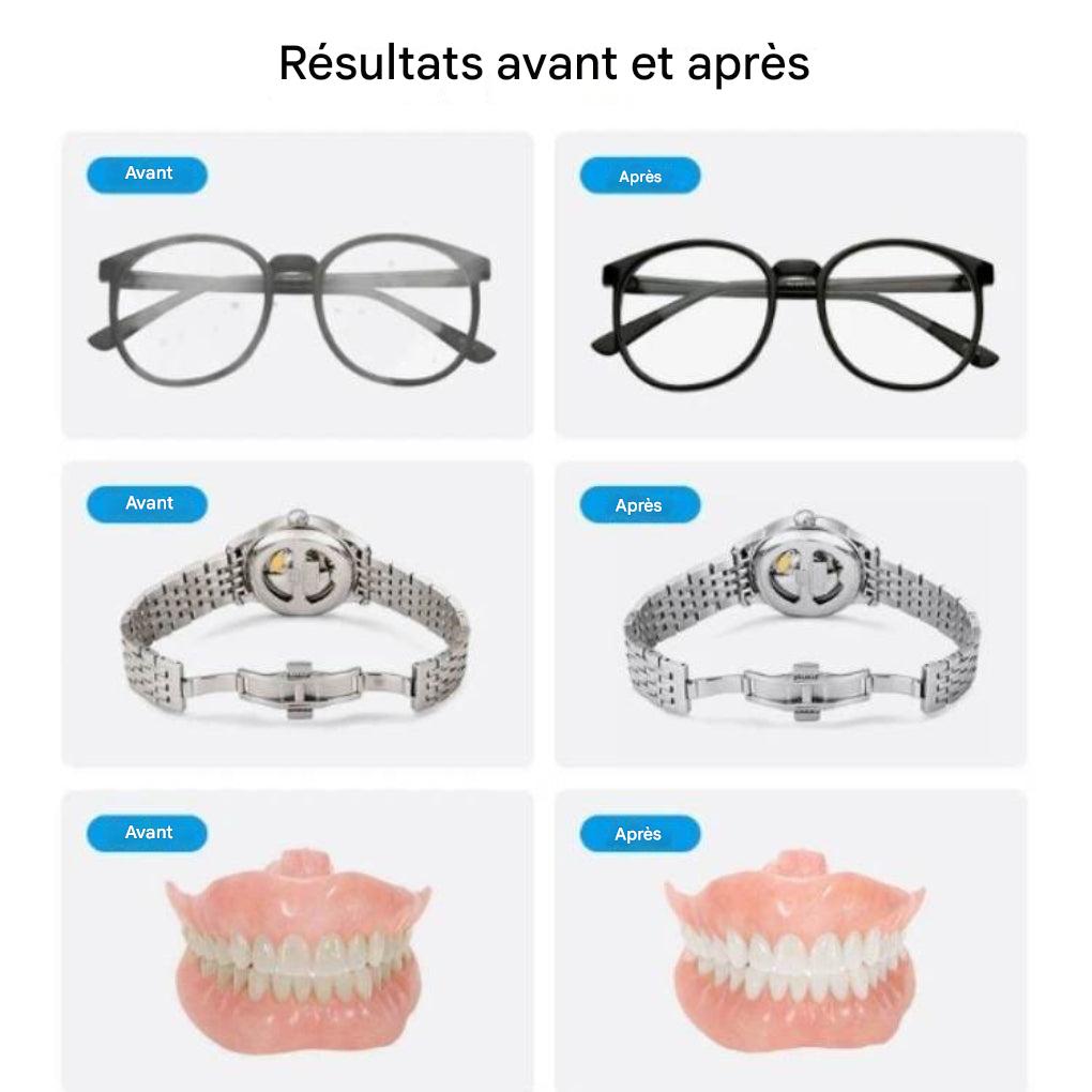 Machine de nettoyage en profondeur à ultrasons pour bijoux