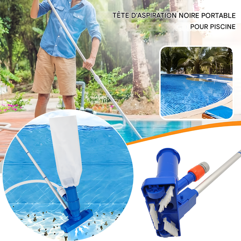 Aspirateur de piscine avec sac de collecte de débris