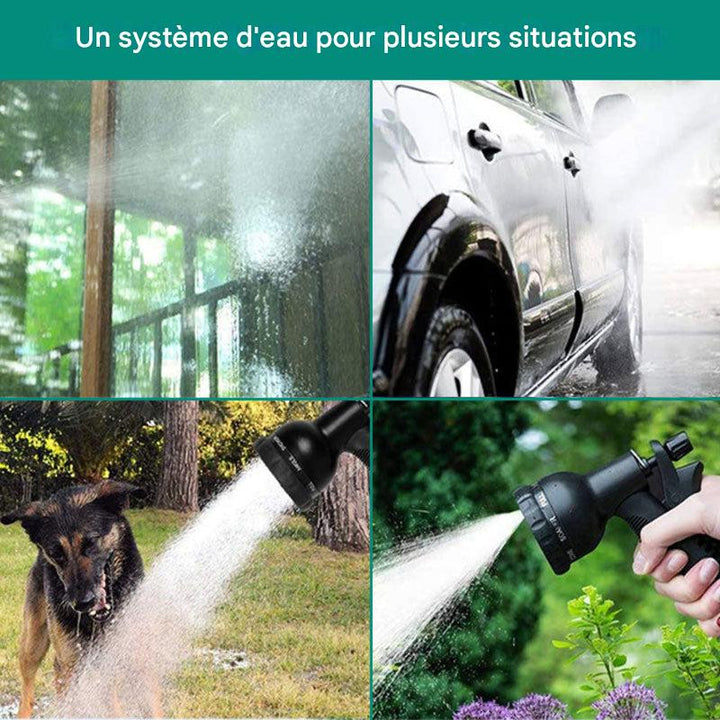 Tuyau d'arrosage extensible de 100 pieds