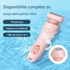 Rasoir et tondeuse électrique 2 en 1 pour femme