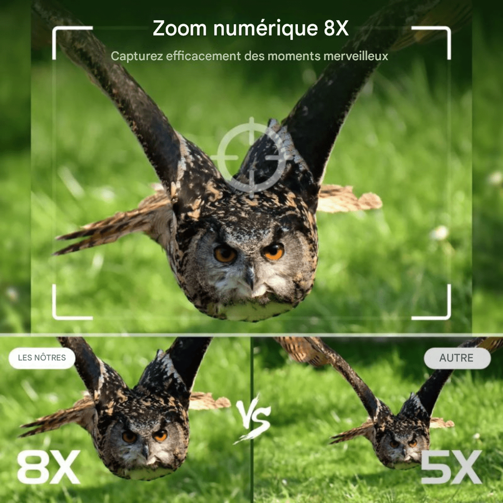 Jumelles infrarouges à vision nocturne Ultra HD