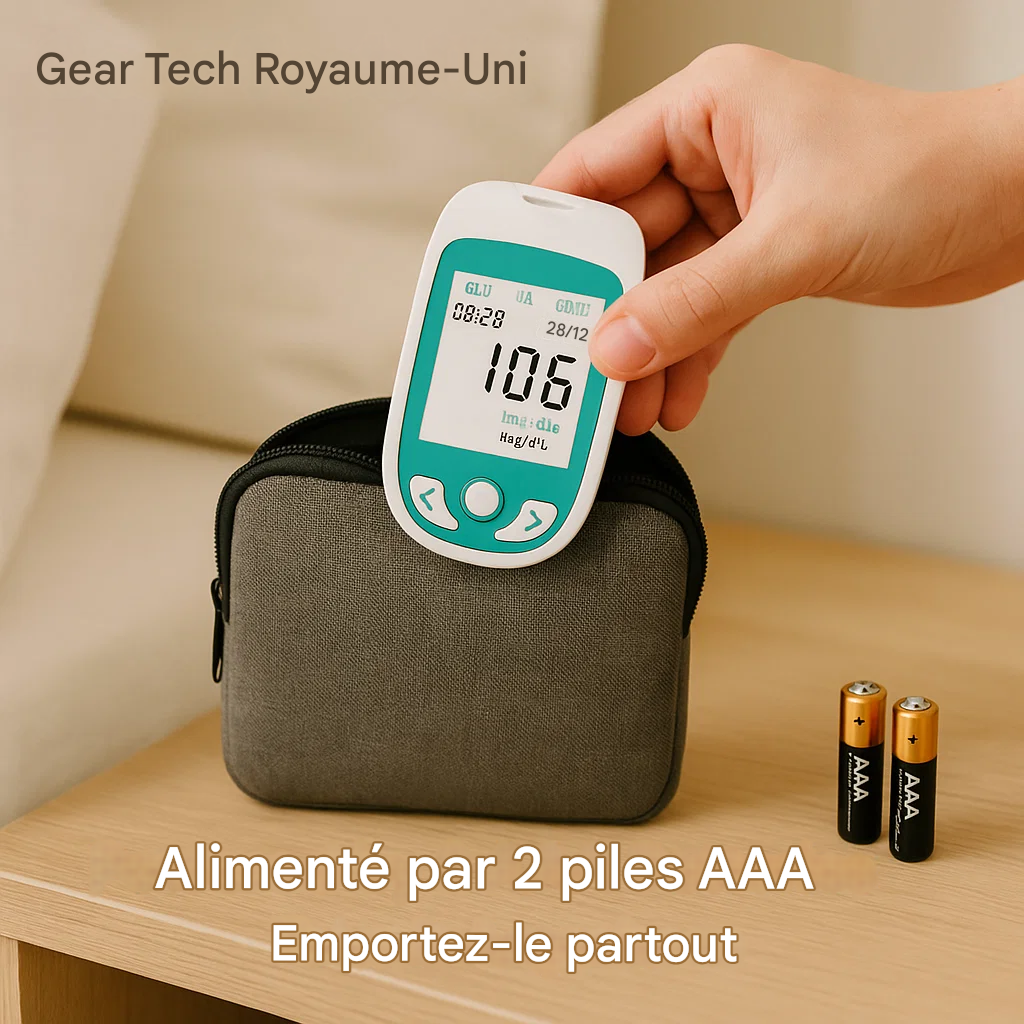 Kit de test à domicile avec analyseur multifonctionnel