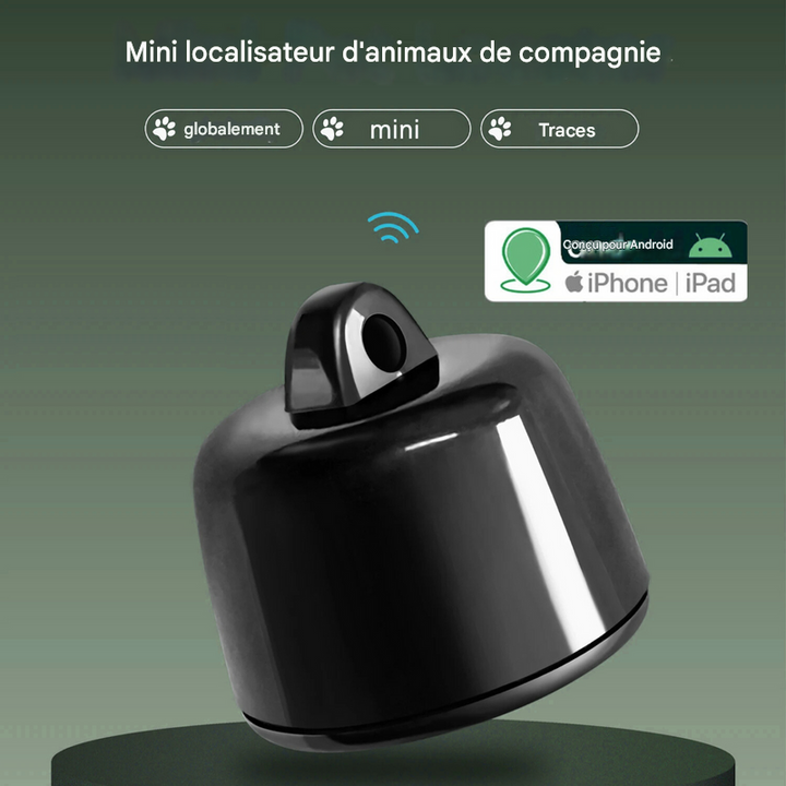 Mini localisateur GPS pour animaux de compagnie SmartPet Tracker