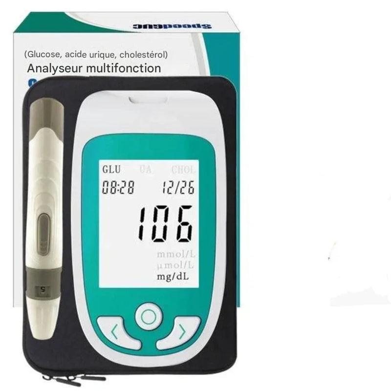 Kit de test à domicile avec analyseur multifonctionnel