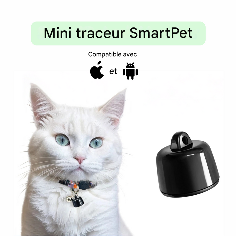 Mini localisateur GPS pour animaux de compagnie SmartPet Tracker