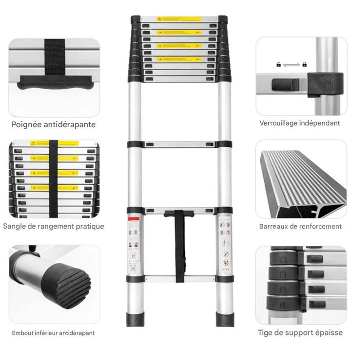 Telescopic Extendable Ladder
