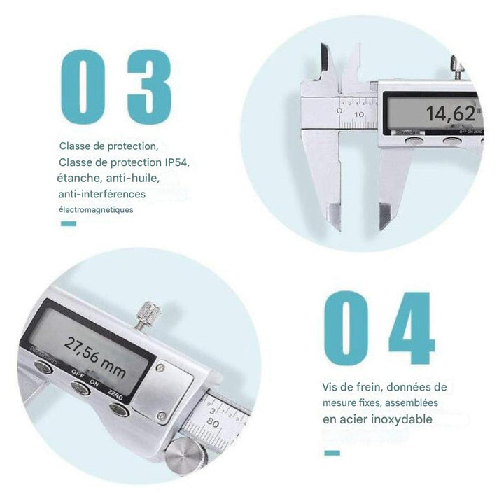 Pied à coulisse numérique 150 mm