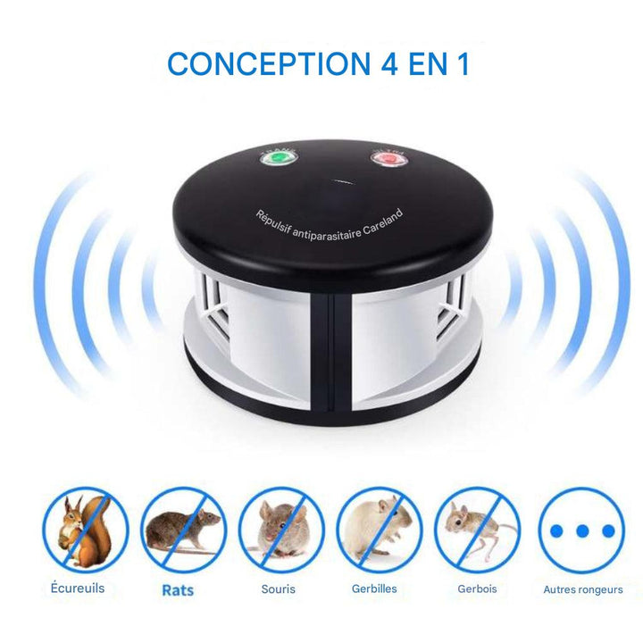 Répulsif à rats d'intérieur écologique