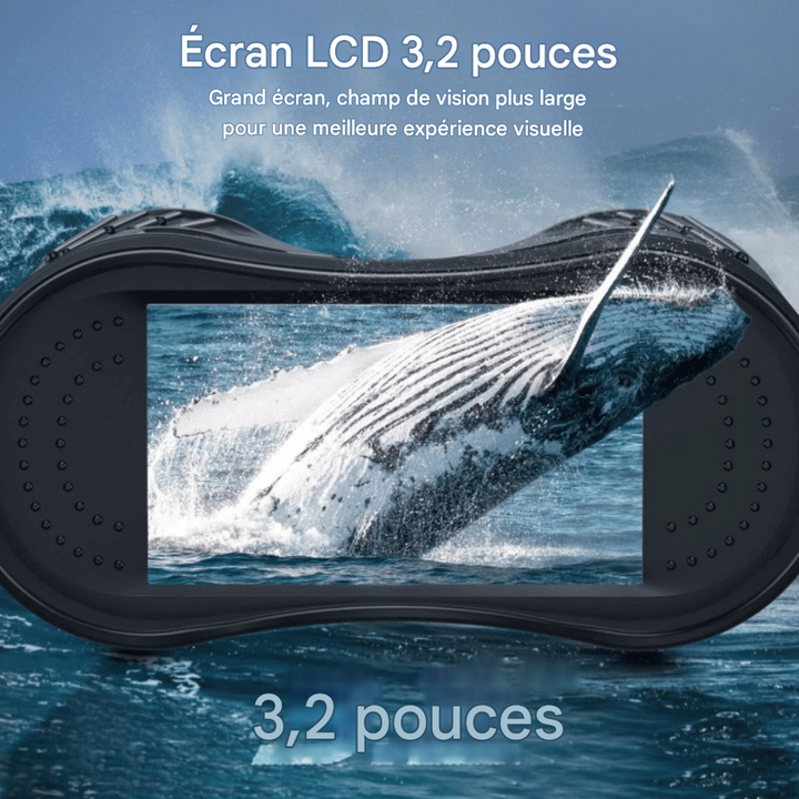 Jumelles infrarouges à vision nocturne Ultra HD