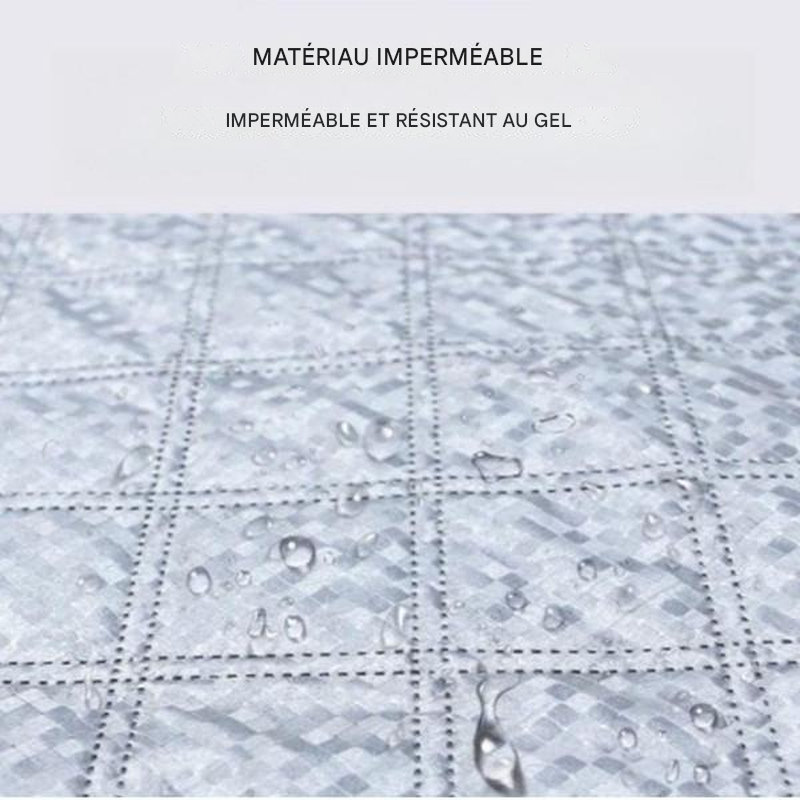 Bâche magnétique antigel – Protection pare-brise