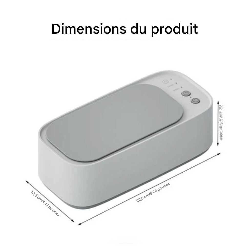 Machine de nettoyage en profondeur à ultrasons pour bijoux