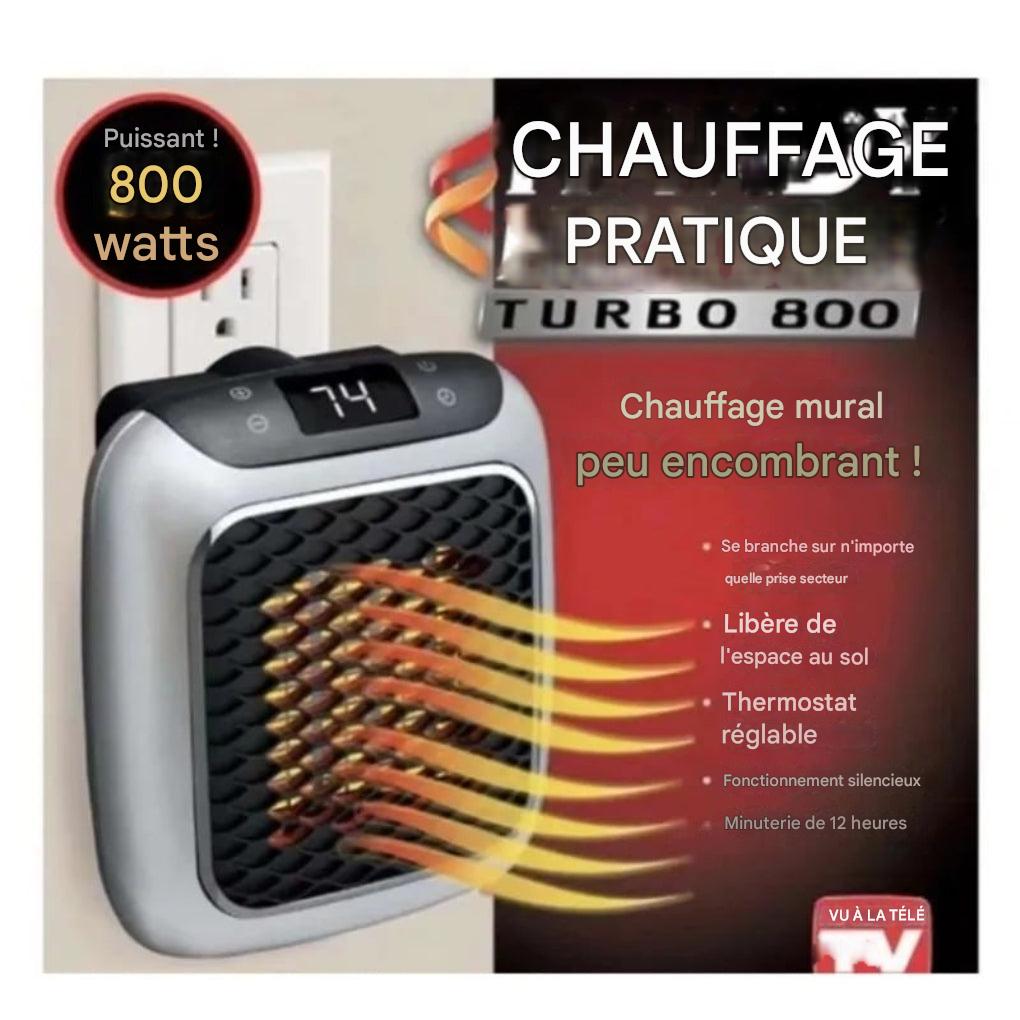Mini radiateur électrique portable 800 W