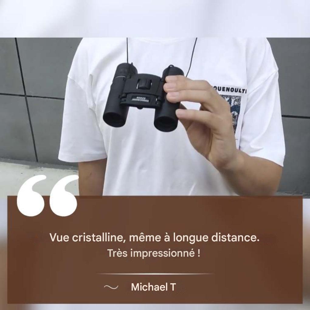 Jumelles EagleEye 40x22 HD longue portée pour l'observation des oiseaux