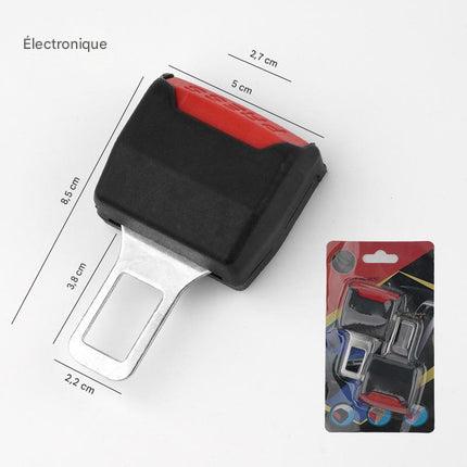 Lot de 2 rallonges de ceinture de sécurité pour voiture