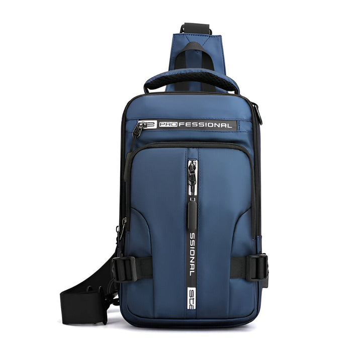 Sac bandoulière antivol convertible pour homme