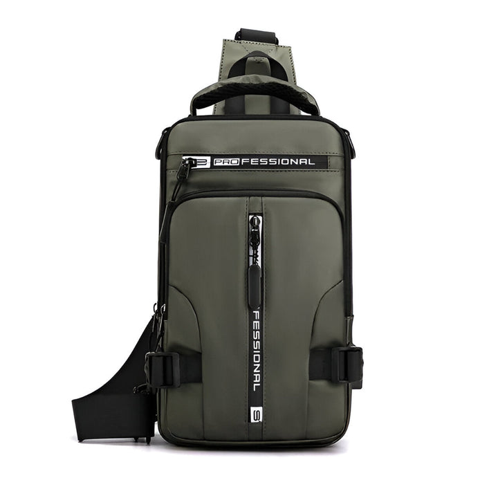 Sac bandoulière antivol convertible pour homme