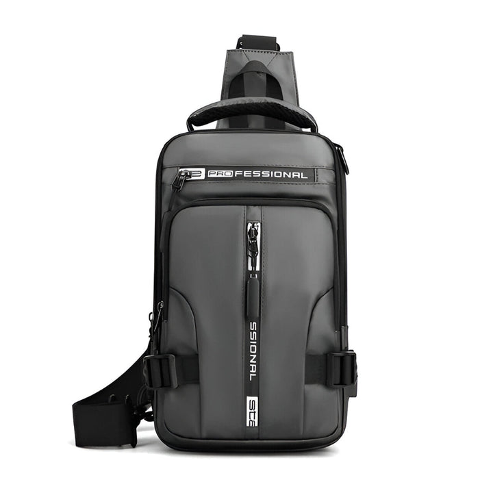 Sac bandoulière antivol convertible pour homme