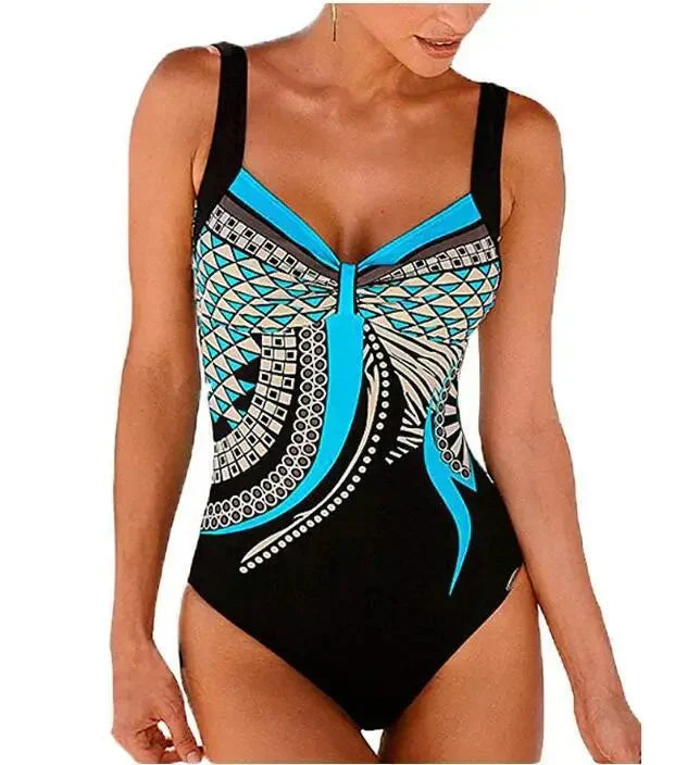 Maillot de bain imprimé flatteur