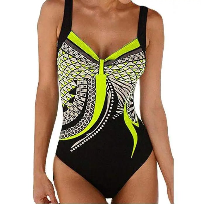 Maillot de bain imprimé flatteur