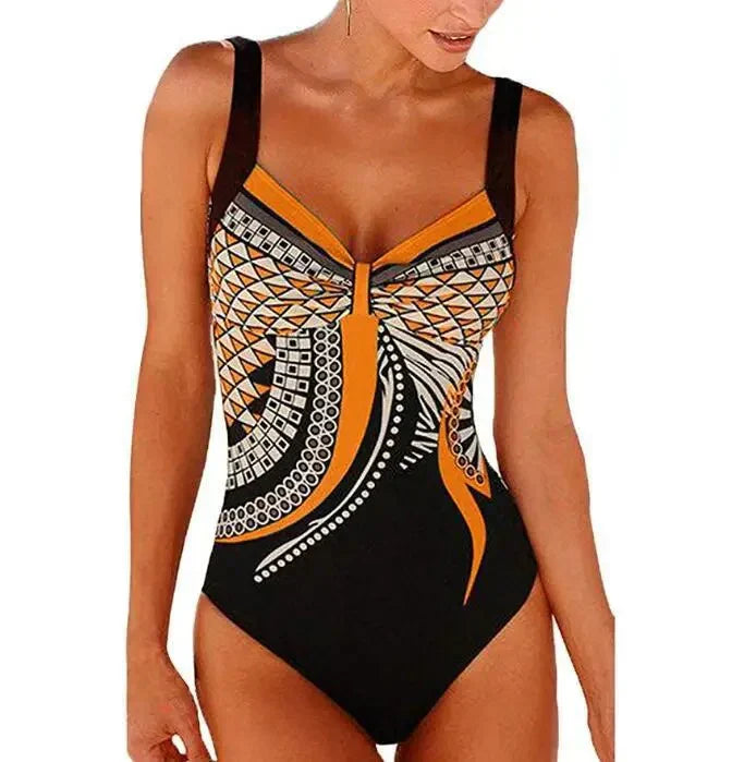 Maillot de bain imprimé flatteur