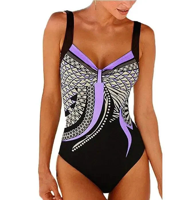 Maillot de bain imprimé flatteur