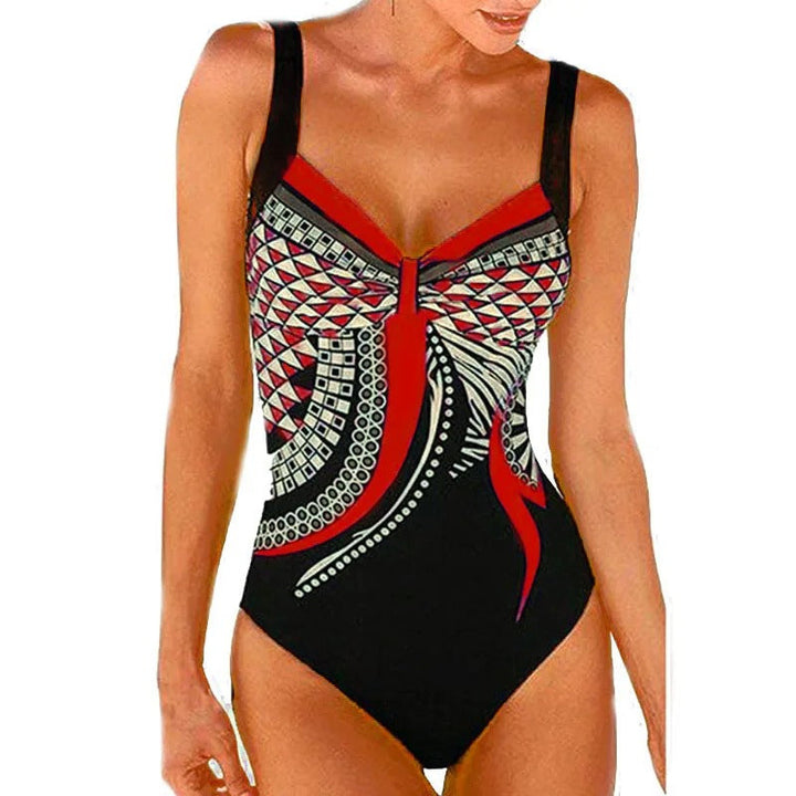 Maillot de bain imprimé flatteur