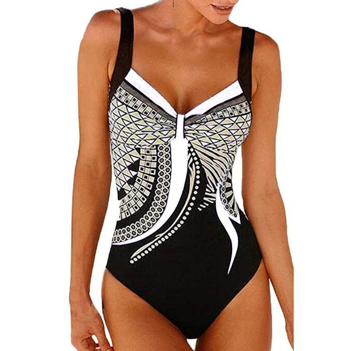 Maillot de bain imprimé flatteur
