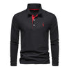 Bastian - Polo à manches longues pour homme