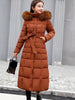 Livia | Manteau d'hiver long et chaud pour femmes avec ceinture