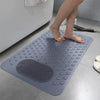 Tapis de Douche Antidérapant avec Brosse Intégrée