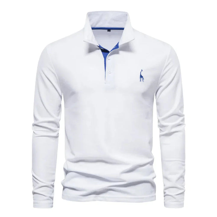 Bastian - Polo à manches longues pour homme