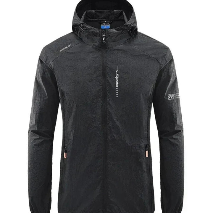Veste d'été à capuche ultralégère pour homme, coupe-vent et anti-soleil