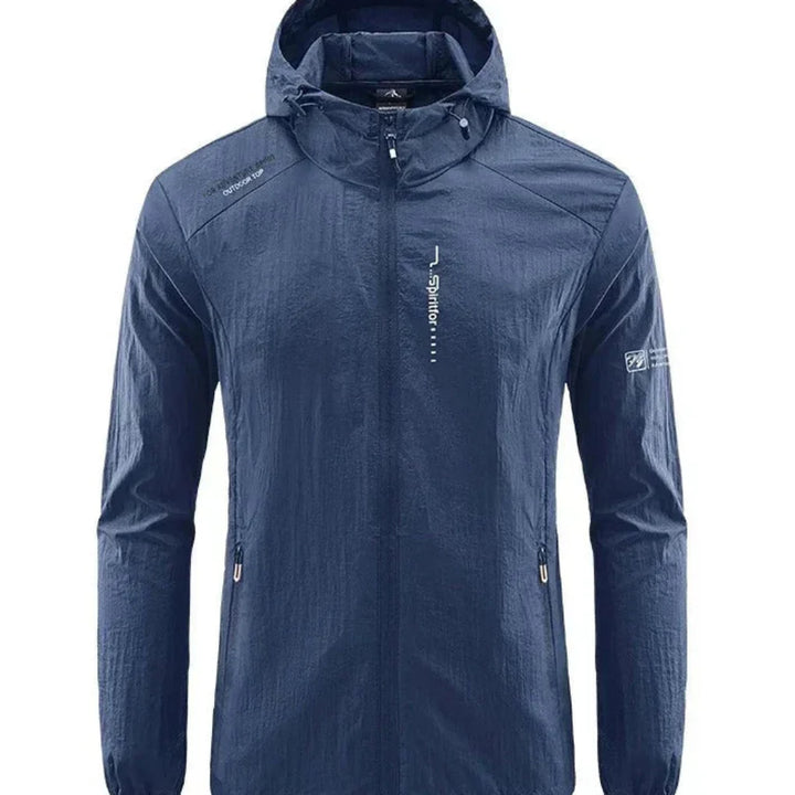 Veste d'été à capuche ultralégère pour homme, coupe-vent et anti-soleil