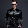 Chemise brillante style business pour homme