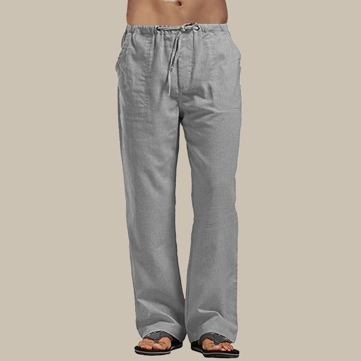 Pantalon en Lin Estival pour Homme, Élégant et Léger