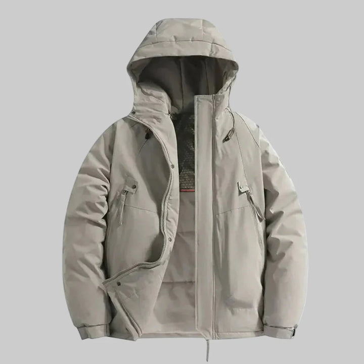 Veste à capuche isolante pour homme