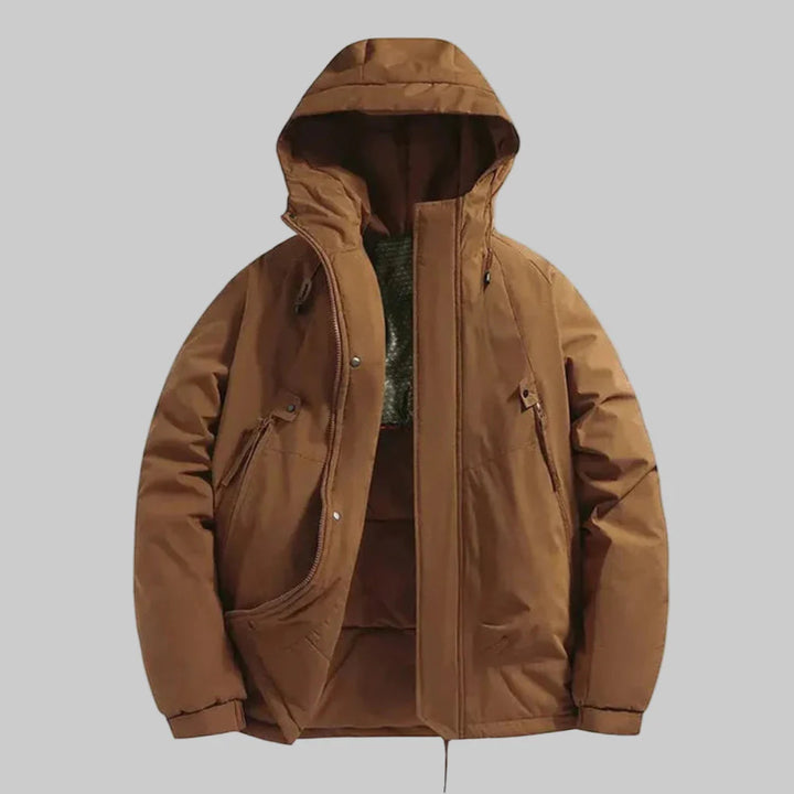 Veste à capuche isolante pour homme