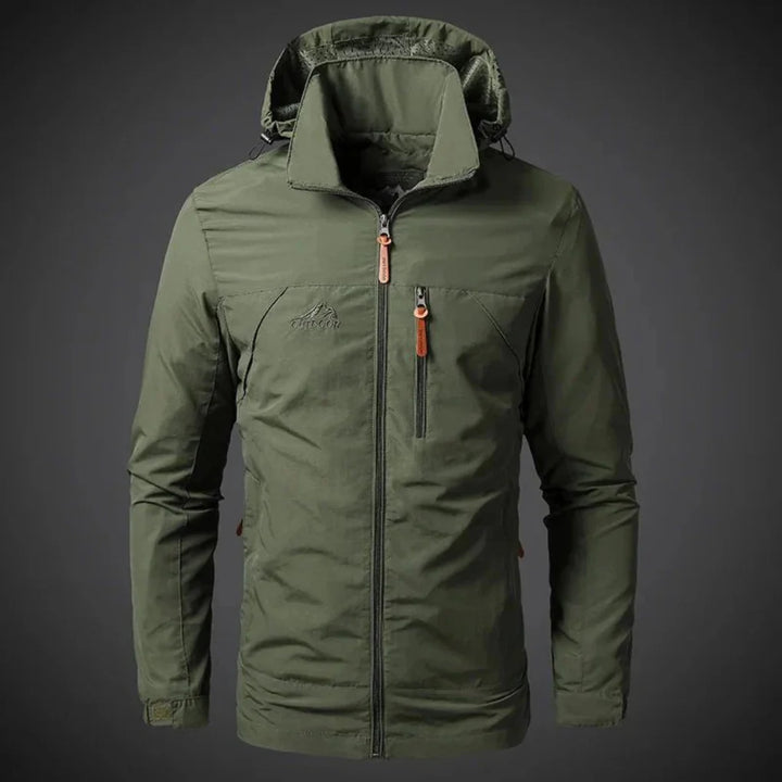 Veste coupe-vent imperméable pour homme
