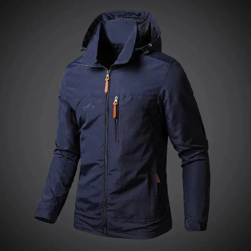 Veste coupe-vent imperméable pour homme