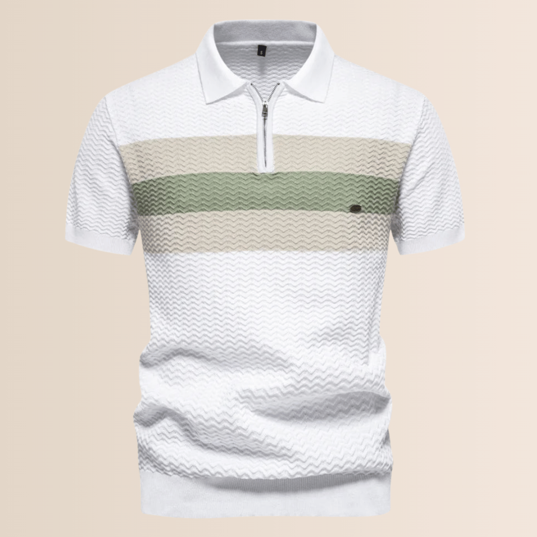 Polo homme à rayures