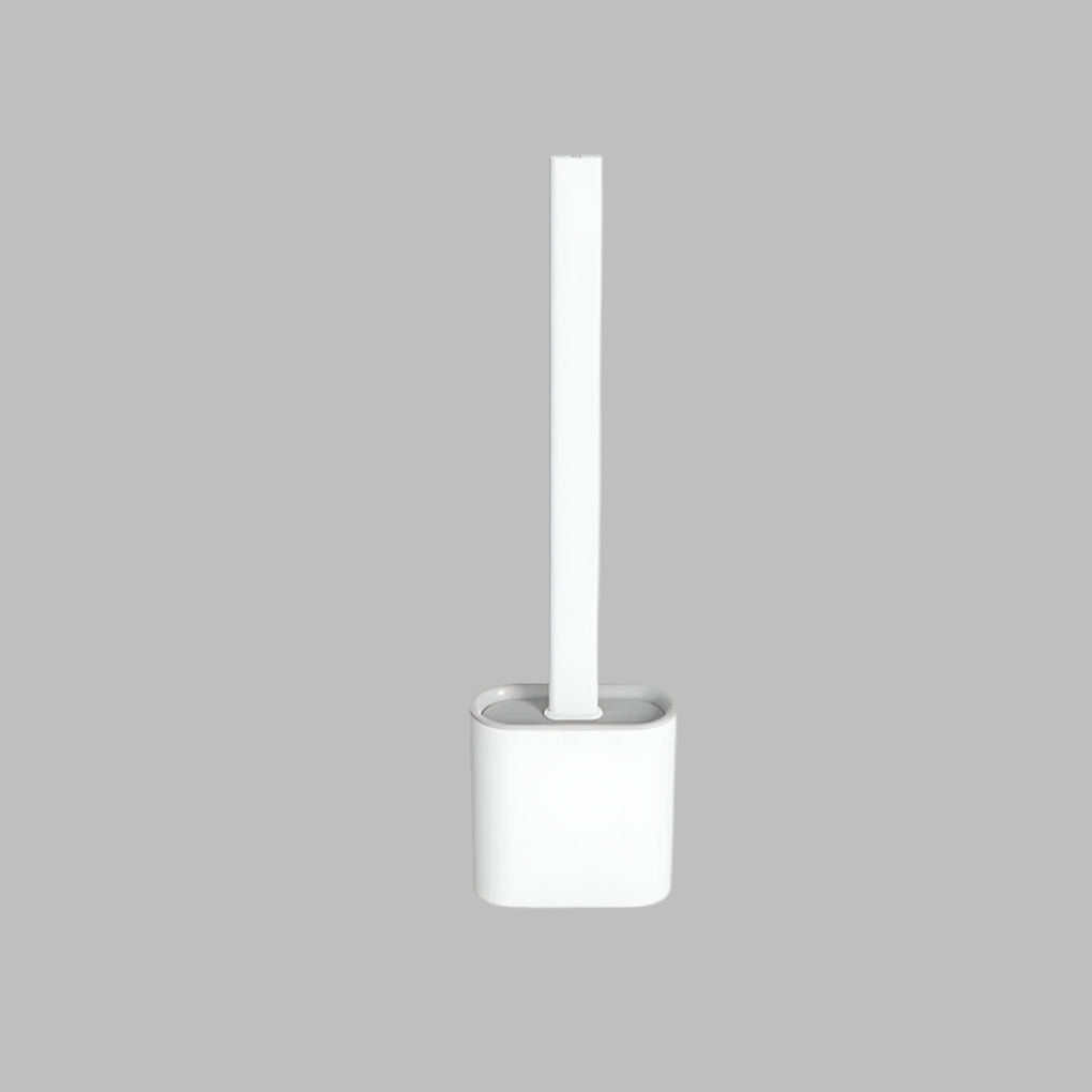 Brosse de toilette flexible et amovible en silicone