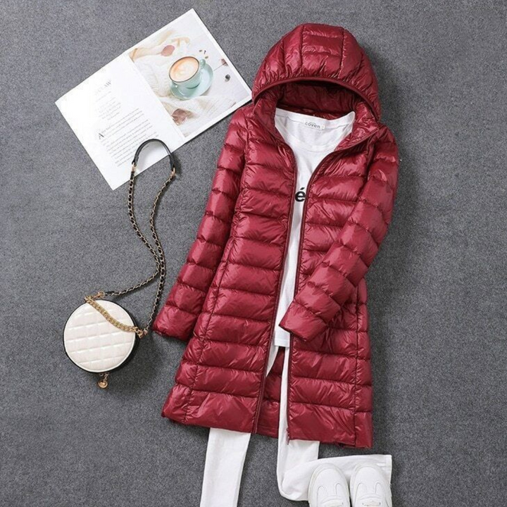 Daisy | Veste longue en duvet chaude et élégante