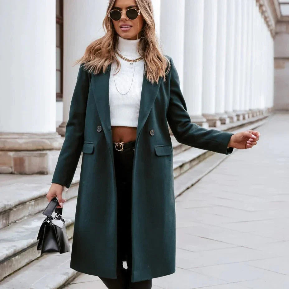 Alina | Trench-coat long et élégant