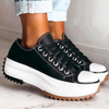 Chaussures orthopédiques à plateforme pour femmes, alliant confort et style