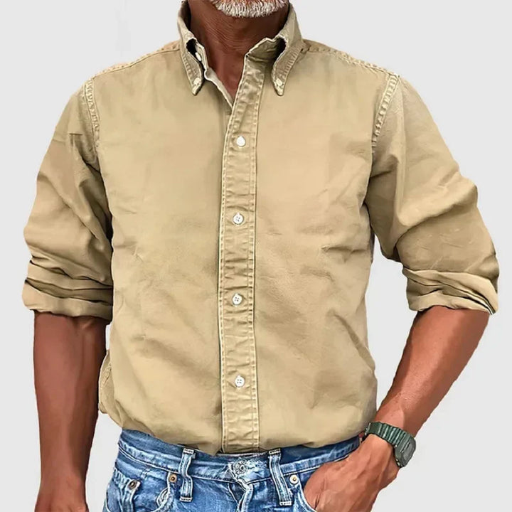 Chemise classique confortable pour homme