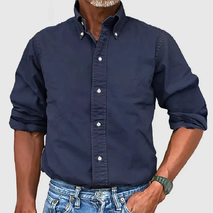 Chemise classique confortable pour homme